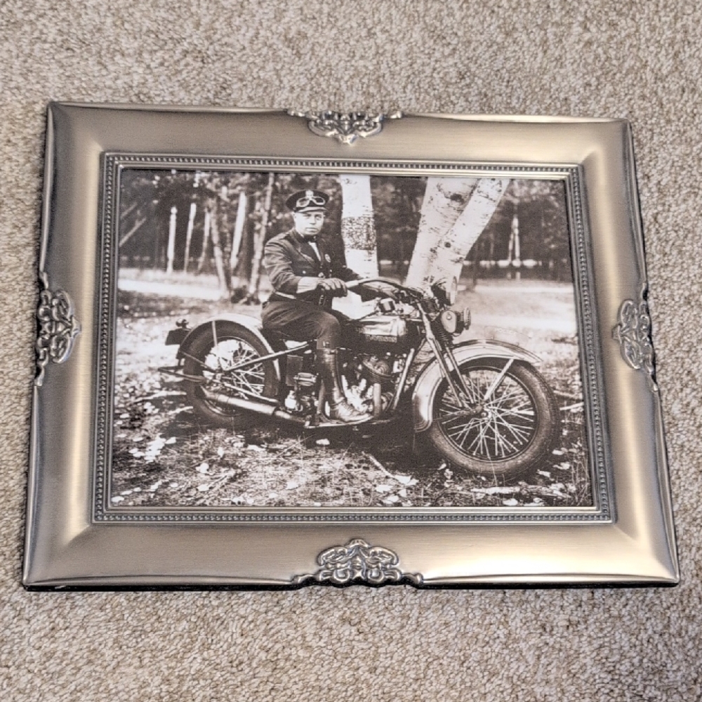 Vintage Silver Photo Frame